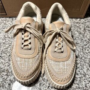 Dolce Vita Tweed and Leather Sneaker